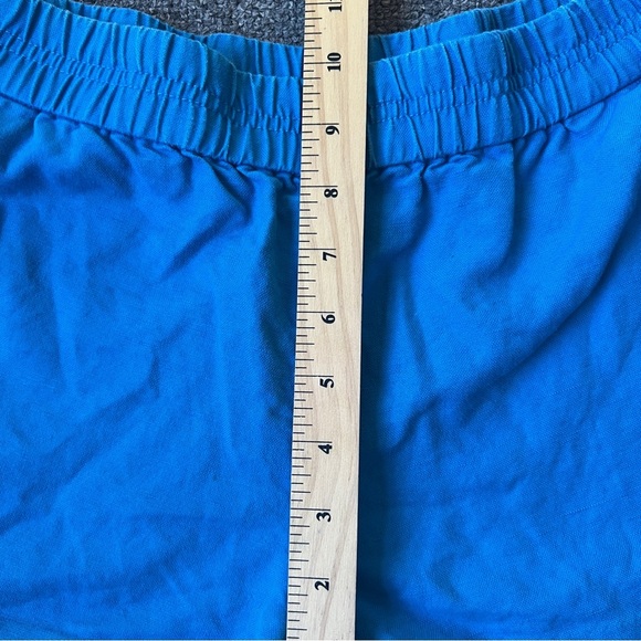 J. Crew Factory Linen Blend Blue Shorts Size 8 - Picture 4 of 8
